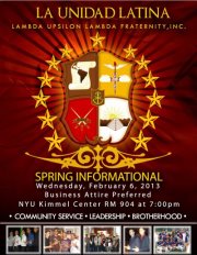 LUL Omicron Chapter Spring Informational